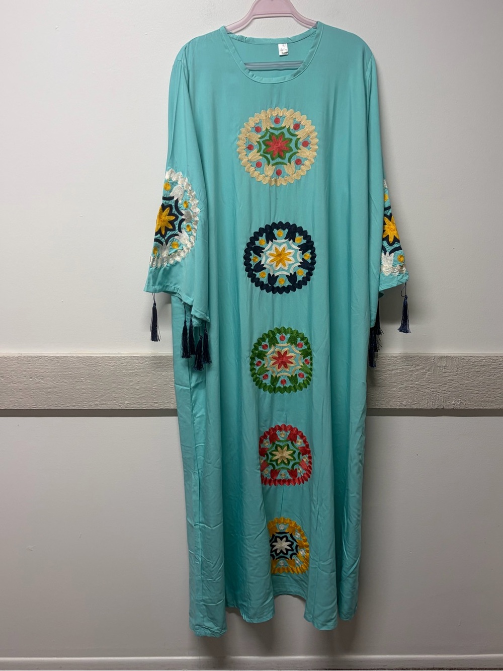 Boutique Embroidered Abaya Gown